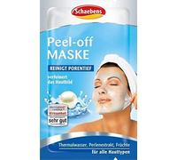 10 x Schaebens Masque Peel-off (10 Sachets de 2 x 5 ml pour 20 applications)