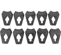 10 X Screw Anchor Rings Pool Canvas Anchor For Elastic Tensioners Hair Ties Elastic Ropes Awning,Cover,Camping,Tents,Tents (Black)