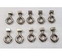 10 x Silent Gliss Rideau piste butées Code 3016 Rails en métal Bolt 1025 1021