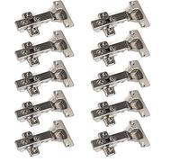 10 x SOTECH Paumelles Paumelles T52 Butée d'angle avec amortisseur + plaque cruciforme Charnières Charnières à boîtier (disponibles à l'unité et en set de 6, 10, 20 ou 30 pièces !)