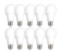 10 x Spectrum Ampoule LED Forme Poire 13W = 90W E27 Mat 1250lm 4000K 180