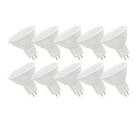 10 X Spectrum LED Ampoule Réflecteur 4W GU5,3 12V 410lm Blanc Chaud 3000K 100°