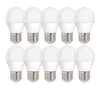 10 X SPECTRUM LED Ampoules Goutte 4W = 35W E27 Mat 320lm Blanc Neutre 4000K