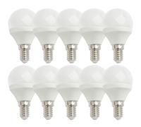 10 x Spectrum LED Goutte G45 6 W = 40 W E14 Mat 540 lm 840 4000 K