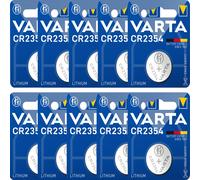 10 X Varta CR2354 Lithium 3V