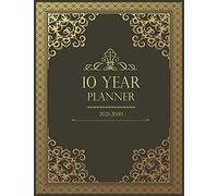 10 Year Monthly Planner 2021-2030: Prestigious 120 Months Personal Calendar, Schedule Organizer & Agenda With Holidays