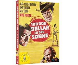 100.000 Dollar in der Sonne - Limited Mediabook Edition - starbesetztes Sahara-Abenteuer mit Belmondo, Ventura & Fröbe (digital remastered, ungekürzte Fassung) [DVD & Blu-ray]