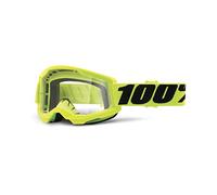 100percent Strata 2 Goggles Vert Clear Lens/CAT0 Neon Yellow