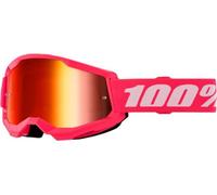 100% 100_461351_196261045413 Cyclisme Mixte, Fletcher-Verres Miroir Rouge, Taille Unique