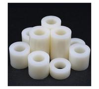 100/1000pcs M2.8 M3.2 M4.2 M5.2 Blanc Nylon Creux Rond Anneau Sans Filetage Entretoise Vis PC Plaque Dresser Ring ID 2mm~20mm(100Pcs,3MM_M3.2(OD 5MM))