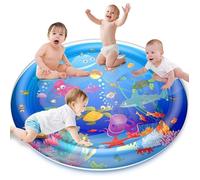 100 * 100cm Tapis D'eau Gonflablede Bébé Tapis de Jeu en PVC Imperméable Énorme Centre d'Activité Amusante Doux et Confortable