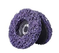 100/115/125mm corail Poly bande disque diamant meule disque à lamelles roue Abrasive peinture antirouille propre for meuleuse d'angle(100x16mm)