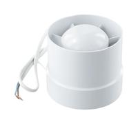 100/125/150mm Inline Extracteur d'air pour la ventilation dans la salle de bain et la cuisine, vitesse du moteur rapide, faible bruit (4")