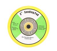 100/125mm Plateau de Polissage Ponçage Tampon de Polissage avec Filetage M8(5 inches)