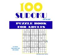 100 12x12 Sudoku Puzzle Book for Adults: Easy, Medium & Hard 12x12 Sudoku | Large Grid Number Puzzles | Advanced Brain Training and Logic Games