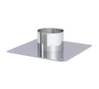 Ø 100 / 150 mm Jeremias TWIN P plaque de base pour extension de cheminée sans insertion 550x550