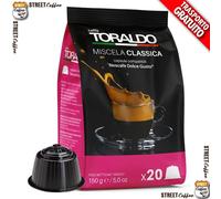 CAFFÈ TORALDO - CLASSICA - Box 100 CAPSULES COMPATIBLES DOLCE GUSTO 7.5g