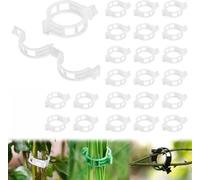 100/200/300 Pcs Clip en Plastique sécurisé pour Plantes, Clips Support pour Attacher Les Plantes de Jardin, Plant Support Clips, Attache Tomate pour Les légumes Tomate Vigne tiges de Croissance