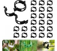 100/200/300 Pcs Clip en Plastique sécurisé pour Plantes, Clips Support pour Attacher Les Plantes de Jardin, Plant Support Clips, Attache Tomate pour Les légumes Tomate Vigne tiges de Croissance
