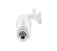 100-240V 1080P Caméra de surveillance HD Extérieure WiFi IR Etanche Double Caméra IP de Sécurité (Prise UE)