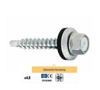 100-250 pcs vis à tôle trapézoïdale vis de perçage auto-perceuses toit...
