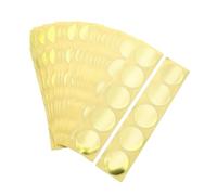 100/250 pièces 45mm argent doré rougeur certificat gaufrette société joint étiquettes autocollants pour gaufrage prix étiquettes adhésives durables