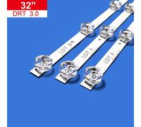 100% 3pcs/Kit LED bandes pour LG 32 TÉLÉVISION 32LB570B 32LB580B 32LB620B 32LB5600 NC320DUN VBBP3 EAV62334001 32 DRT3.0 REV0.9 UN TYPE ""Nipseyteko