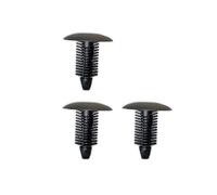 100/500 Clips En Plastique De 10 Mm Diamètre | Attaches de retenue de pare-chocs Rivets Panneau de garniture de porte(100x)