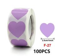 100-500 Pièces Merci Autocollants Nouveaux Roulant Merci Autocollants Pour Emballage D'Affaires Fait À La Maison Amour En Forme De Coeur Autocollant.Tz035-(9)-100Pcs.