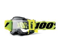 100% Lunettes cross Accuri 2 Forecast tout-terrain Jaune transparent