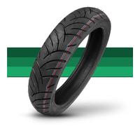 100/80-16 Pneu Moto Tubeless 50P 4P.R. 225 kPa, 100/80/16 Anti-Crevaison, Faible Résistance au Roulement pour Scooters et Petites Motos, Compatible Avant/Arrière
