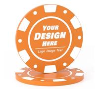 100 à 1 000 jetons de poker personnalisés pour 9 couleurs, jetons de boisson imprimés en couleur avec texte d'image du logo, jetons personnalisés pour bar, fête, logo d'entreprise et promotions
