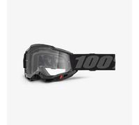 100% Masque tout-terrain Accuri II Noir, verre clair