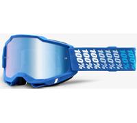 100% Accuri 2 Extra Yarger Lunettes de motocross, bleu/blanc, Taille unique