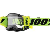 100% Lunettes cross Accuri 2 Forecast tout-terrain Jaune transparent