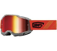100% Accuri 2 Schrute Lunettes de motocross, Rouge