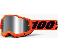 100% Accuri II Chrome Essential Lunettes de motocross, orange pour homme