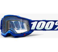 100% Accuri II Essential Lunettes de motocross, bleu pour homme