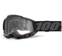 100% Accuri II Essential Lunettes de motocross, noir/gris