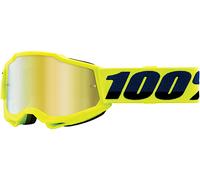 100% Accuri II Essential Lunettes de motocross pour jeunes, jaune