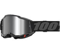 100% Accuri II Essential Lunettes de motocross pour jeunes, noir