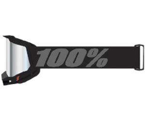 100% Accuri II OTG Essential Lunettes de motocross, noir/gris