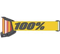100% Accuri II V2 Chrome Essential Lunettes de motocross, Orange/Noir