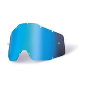 100% Accuri / Racecraft / Strata Anti-Fog Replacement Lens - Blue Clothing NEUF