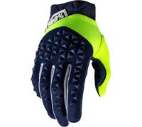 100% Airmatic Gants, bleu foncé, Taille S