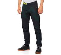 100% Airmatic LE Pantalon de vélo, noir/vert, Taille 34
