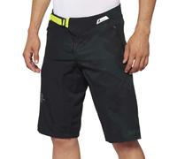 100% Airmatic Le Shorts De Vélo, Noir-Vert, Taille 38 Pour Hommes Noir Vert