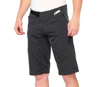 100% Airmatic Shorts de vélo, Gris foncé, Taille 34