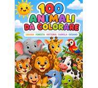 100 animali da colorare