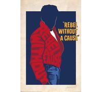 100 ans Warner Bros - Rebel Without A Cause - Impression d'affiches - Taille 61x91,5 cm